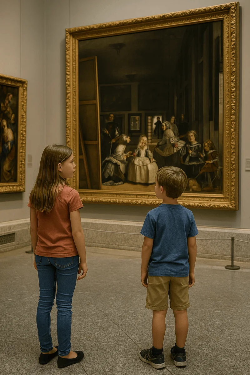 A children's quest at the Prado Museum
