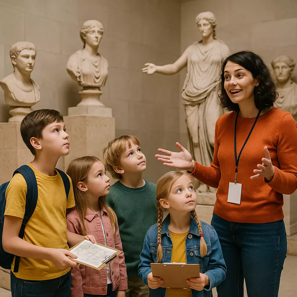 Secrets of the Louvre: an interactive tour for children and parents (2 hours)