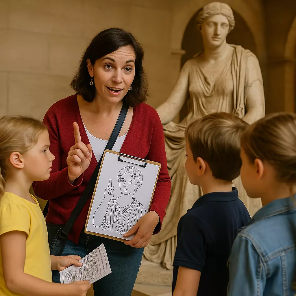 Secrets of the Louvre: an interactive tour for children and parents (2 hours)