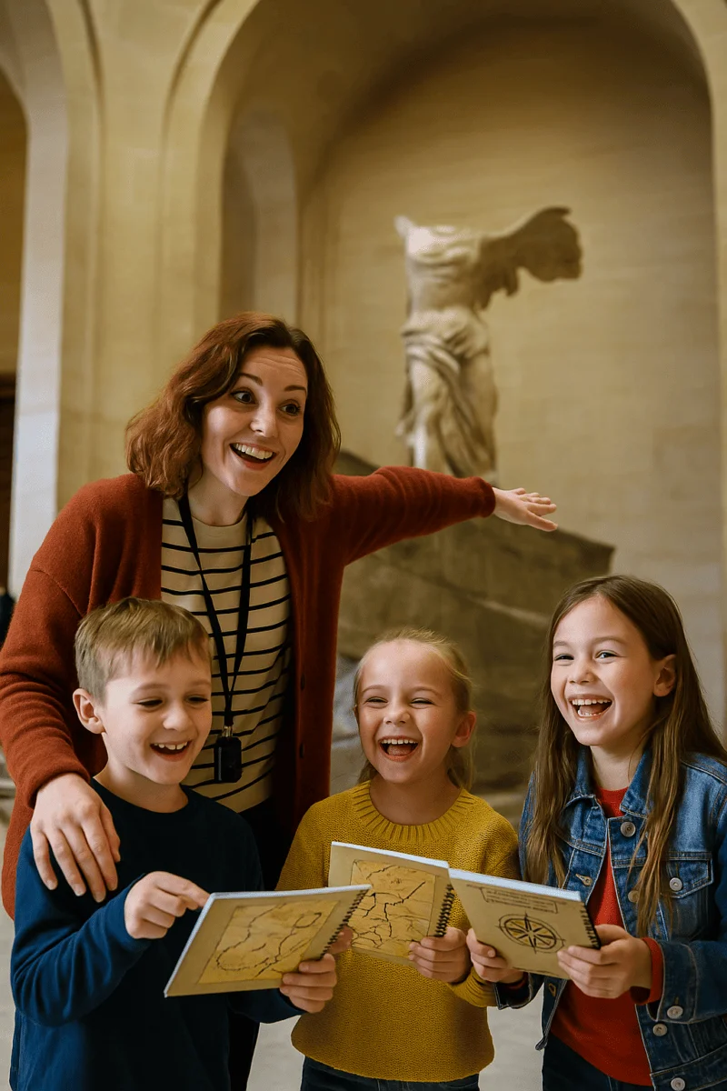 Secrets of the Louvre: an interactive tour for children and parents (2 hours)